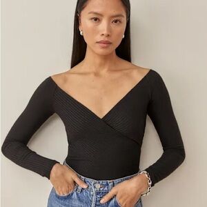 Reformation Minnie Knit Top